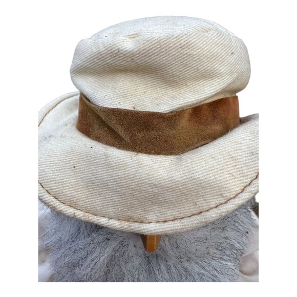 Vtg Fisherman Angler Nutcracker Hat,Vest,Corduroy Pants,Fishing Rod,Fish,Basket - Picture 8 of 13